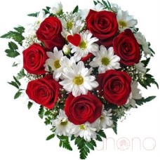 Always Yours Bouquet (red / deluxe - more greens and fuller)